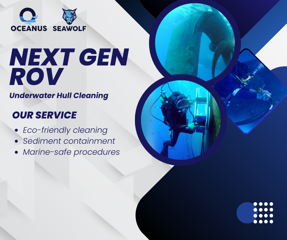 ROV hull cleaning technology in Singapore